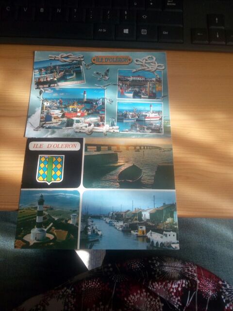 LOT SIX CARTES POSTALES PELE MELE DE L ILE D OLERON 12 Levainville (28)