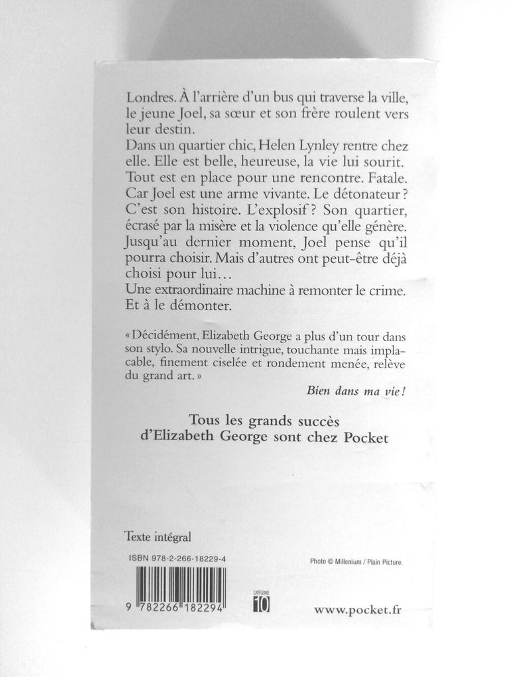 Livre Anatomie d'un Crime d'&Eacute;lizabeth George Livres et BD