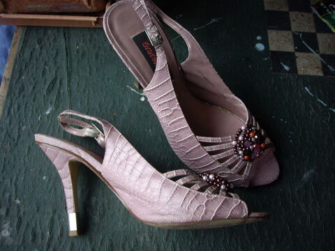 Sandales Vieux Rose talons 10 cm pointure 38 5 Bouxwiller (67)