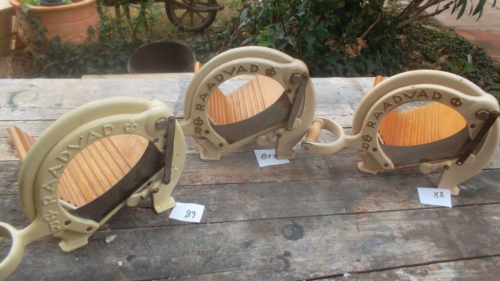 lot de coupes -pain Raadvad Danemark D�coration