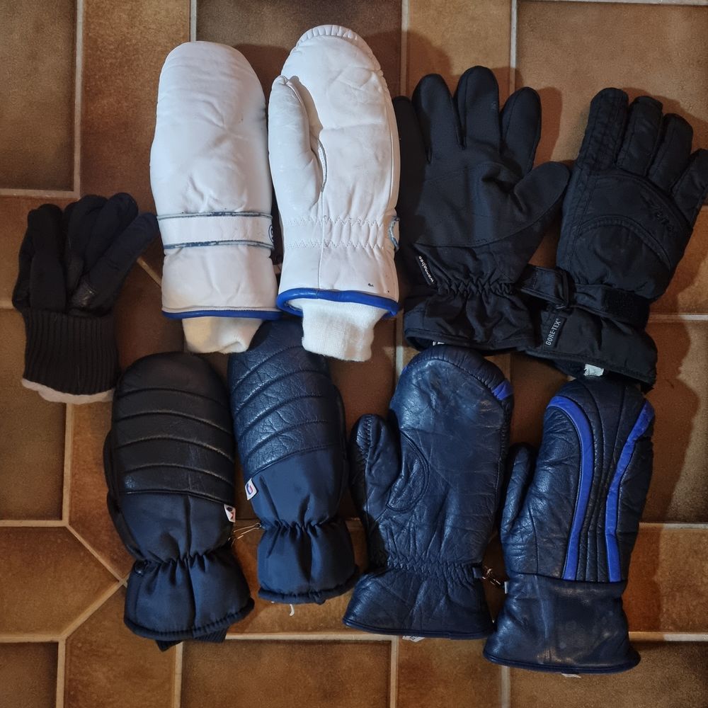 Lot de 5 paires de gants moufles Vêtements