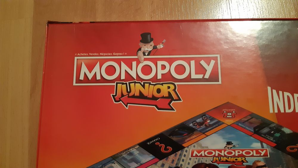Jeu Monopoly Junior, Les indestructibles 2 Jeux / jouets