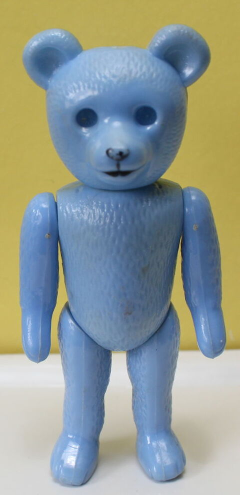 Jouet ancien celluloid OURS bleu 1950 40 Issy-les-Moulineaux (92)