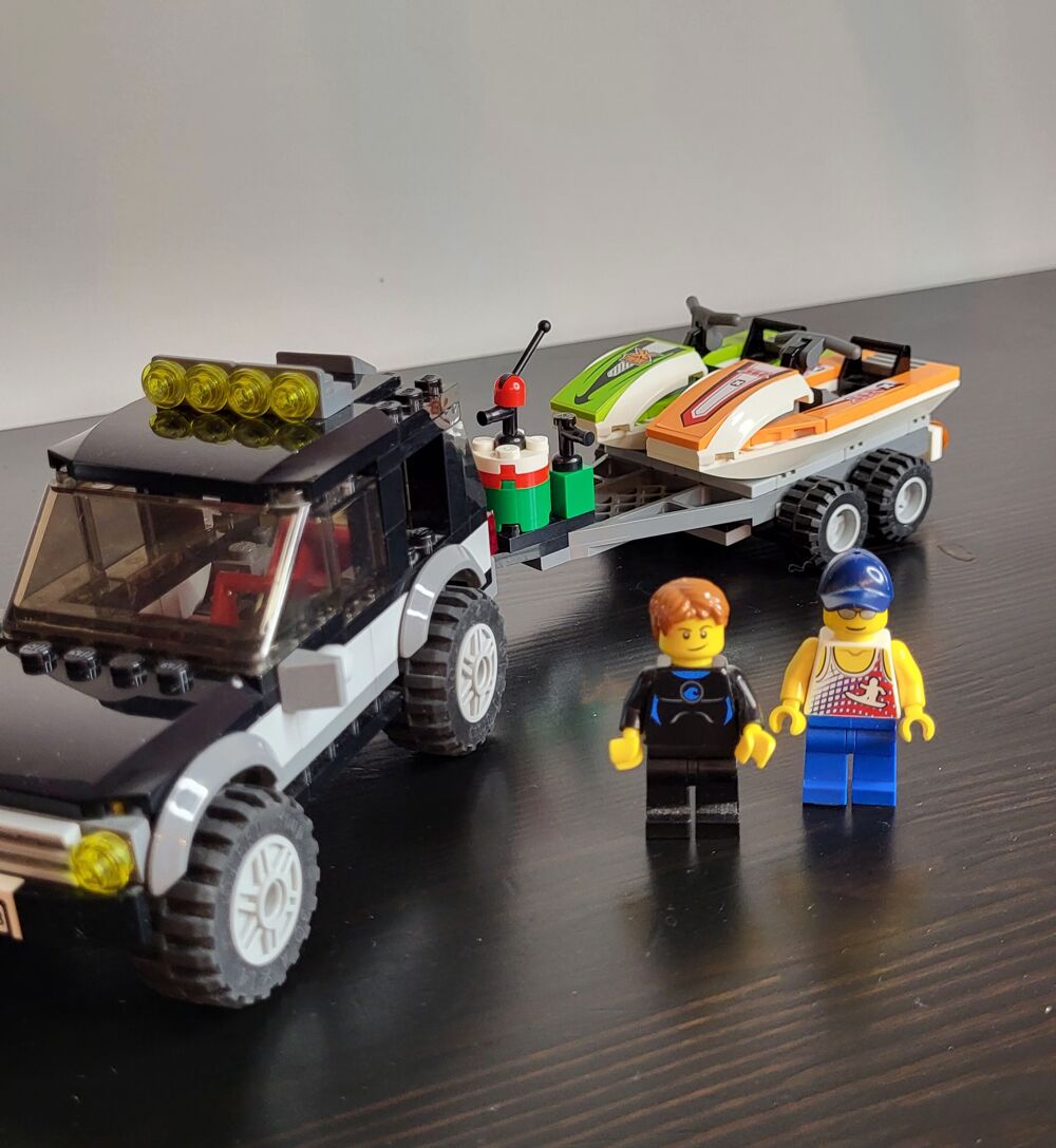 Lego city SUV motomarines ref60058 Jeux / jouets