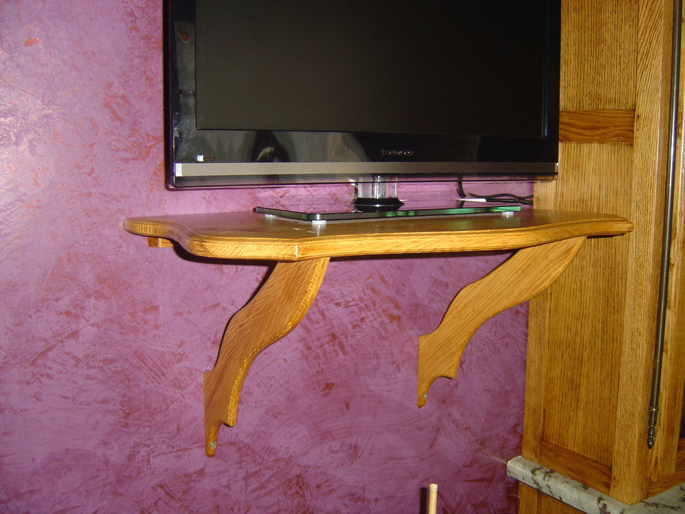 tablette pour tv Bricolage