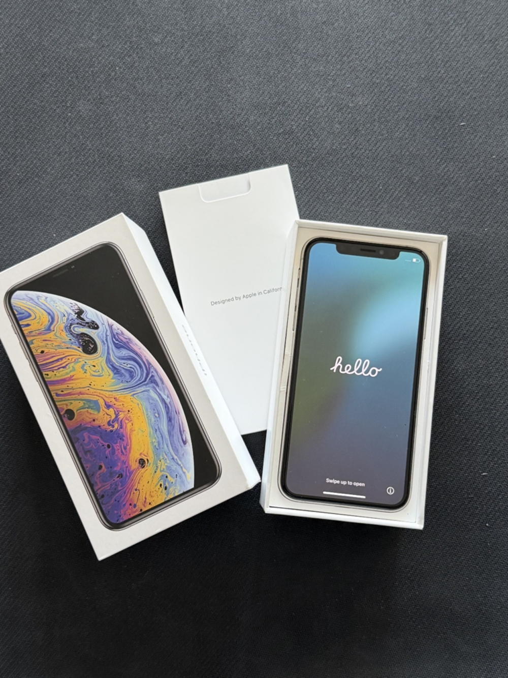 iPhone XS 64GB - Ne d&eacute;marre plus - Pour pi&egrave;ces (&eacute;cran OK) Téléphones et tablettes