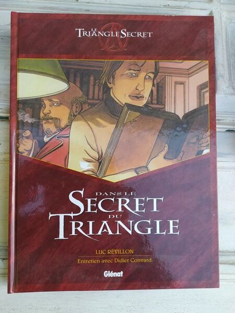 Lot BD Bandes Dessin&eacute;es Triangle Secret I.N.R.I Gl&eacute;nat, Livres et BD