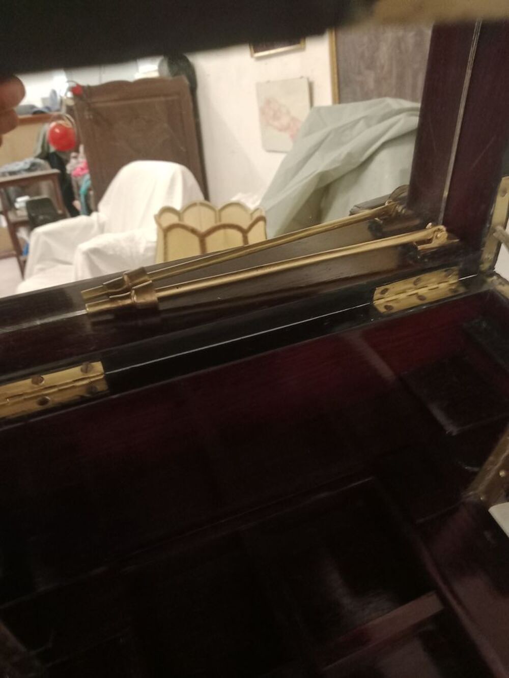 Coffret Napol&eacute;on &agrave; bijoux 19&eacute;me Meubles