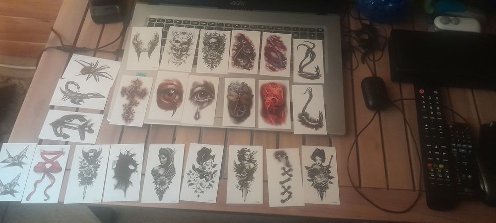 tatouages temporaire Maroquinerie