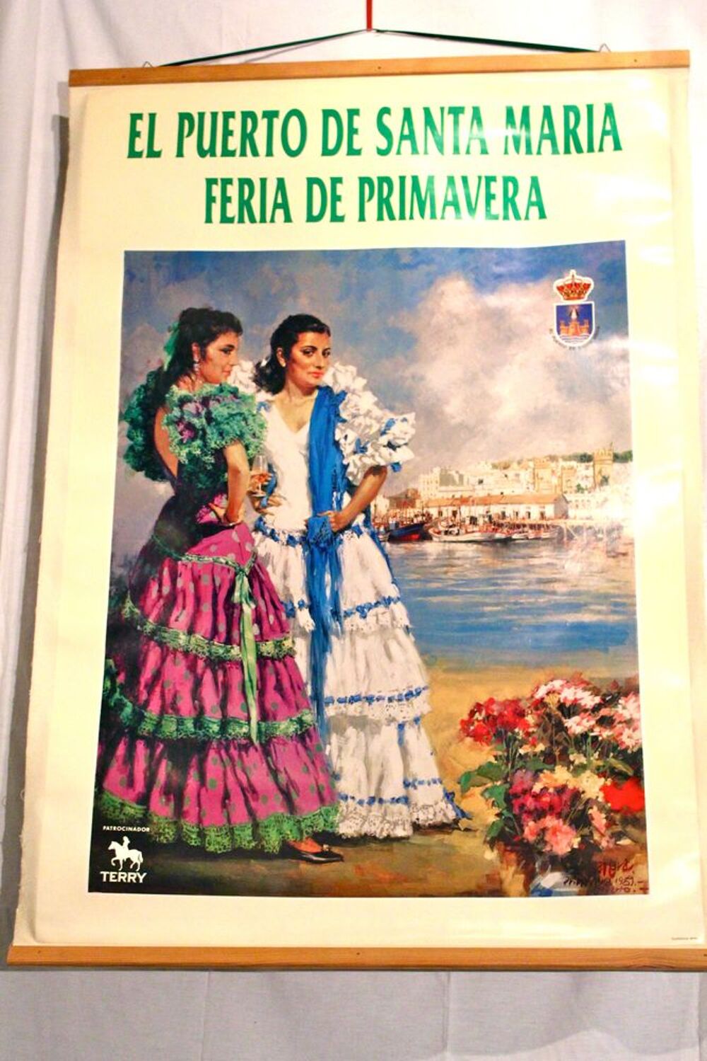 affiche &quot;FERIA DE PRIMAVERA &quot; 