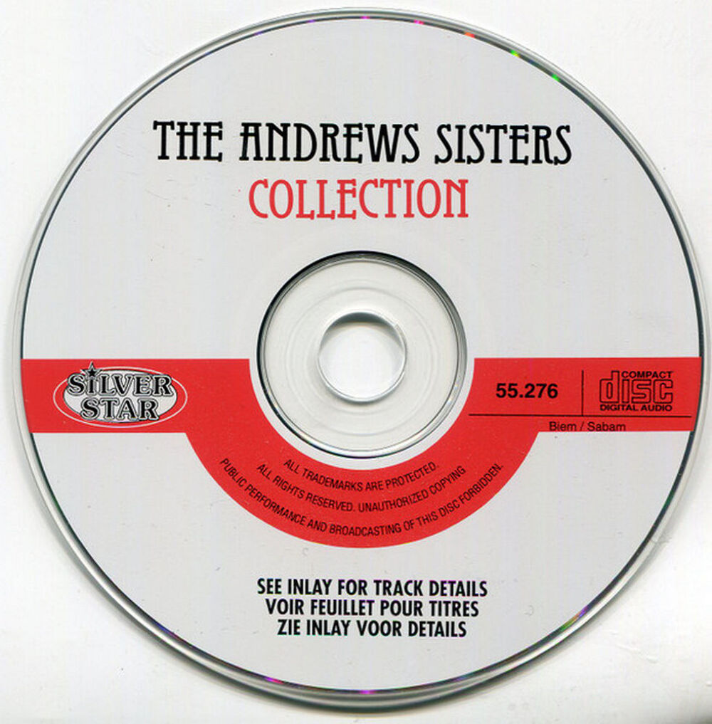 THE ANDREWS SISTERS COLLECTION -CD 16T.- RUM &amp; COCA COLA CD et vinyles
