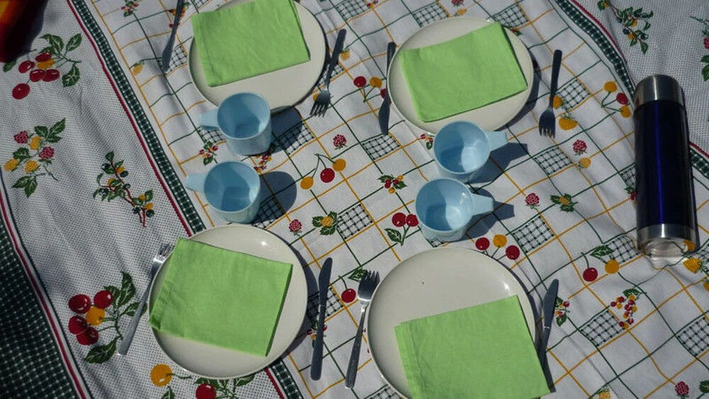 Vaisselle plein air Cuisine