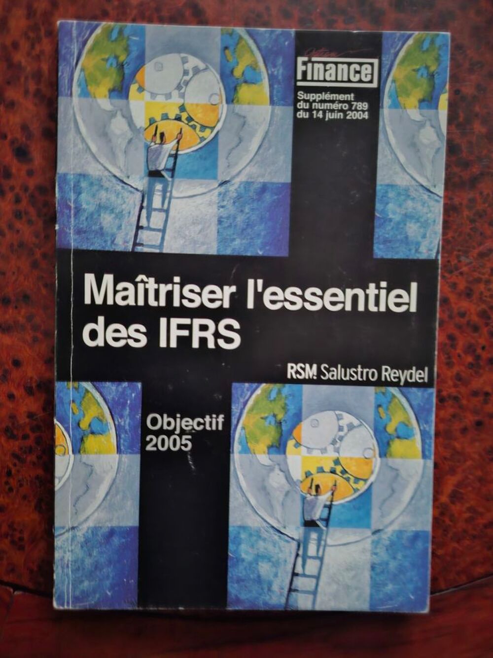 Ma&icirc;triser l'essentiel des IFRS Objectif 2005 Salustro Reydel Livres et BD