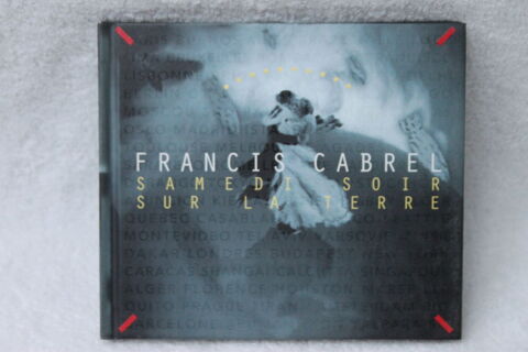 Coffret CD livre Francis Cabrel  3 Montigny-Lencoup (77)