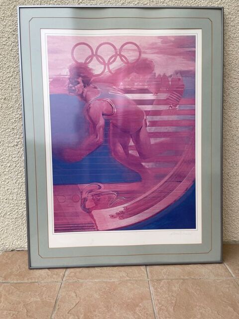 DISCOBOBOLE - CADRE - J.O. - USA - ANNEES 90
CADRE SIGNE 70 Theil-sur-Vanne (89)