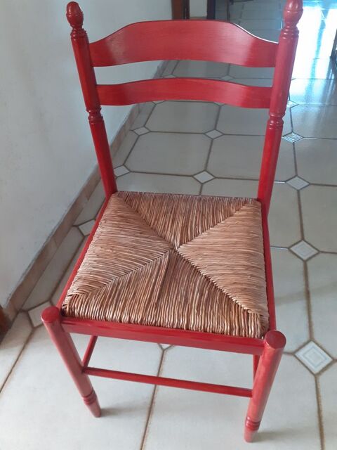 CHAISES en BOIS et PAILLE 10 Lyon 8 (69)