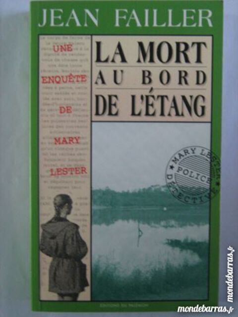 MARY LESTER N° 3 LA MORT AU BORD DE L'ETANG 2 Brest (29)