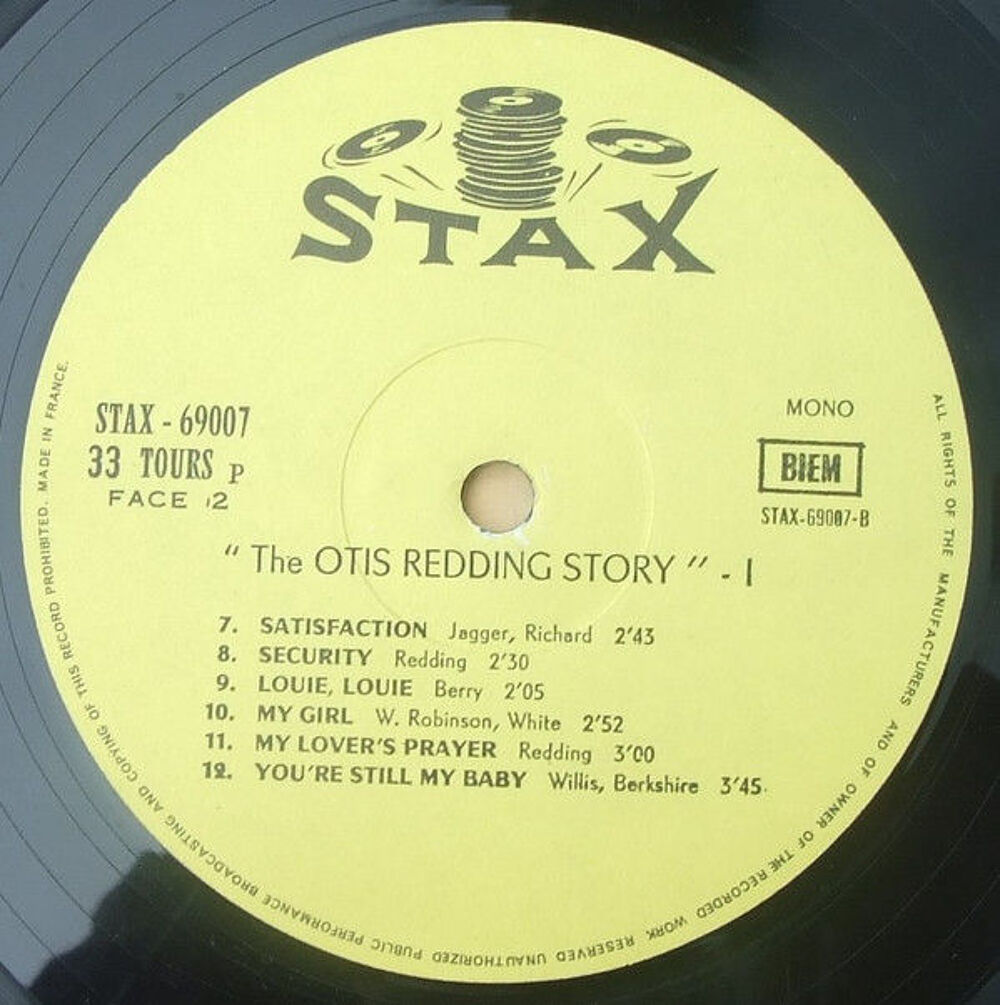 Otis Redding ? The Otis Redding Story CD et vinyles