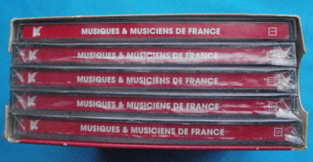 Coffret 5 CD Musiques et musiciens de France Audio et hifi