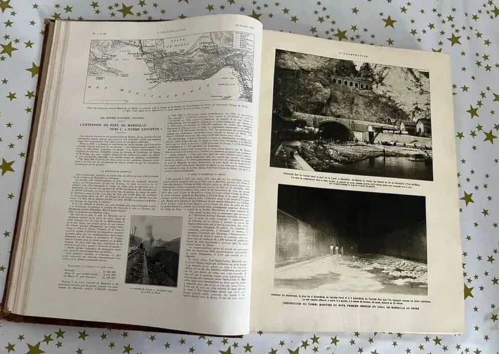 L'Illustration 1925. Volume reli&eacute; grand format. Collection 