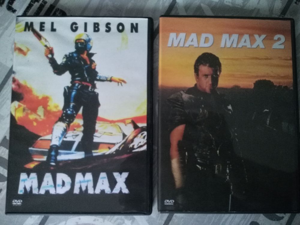 Mad Max et Mad Max 2 en DVD DVD et blu-ray
