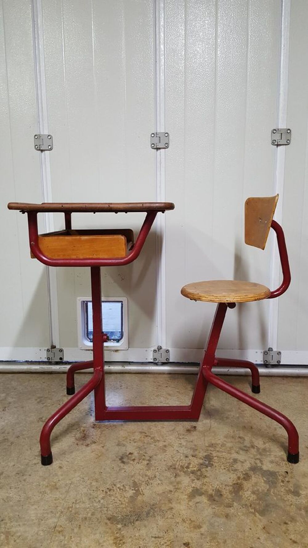 Table d'&eacute;cole vintage de la maternelle au coll&egrave;ge Mobilier enfants