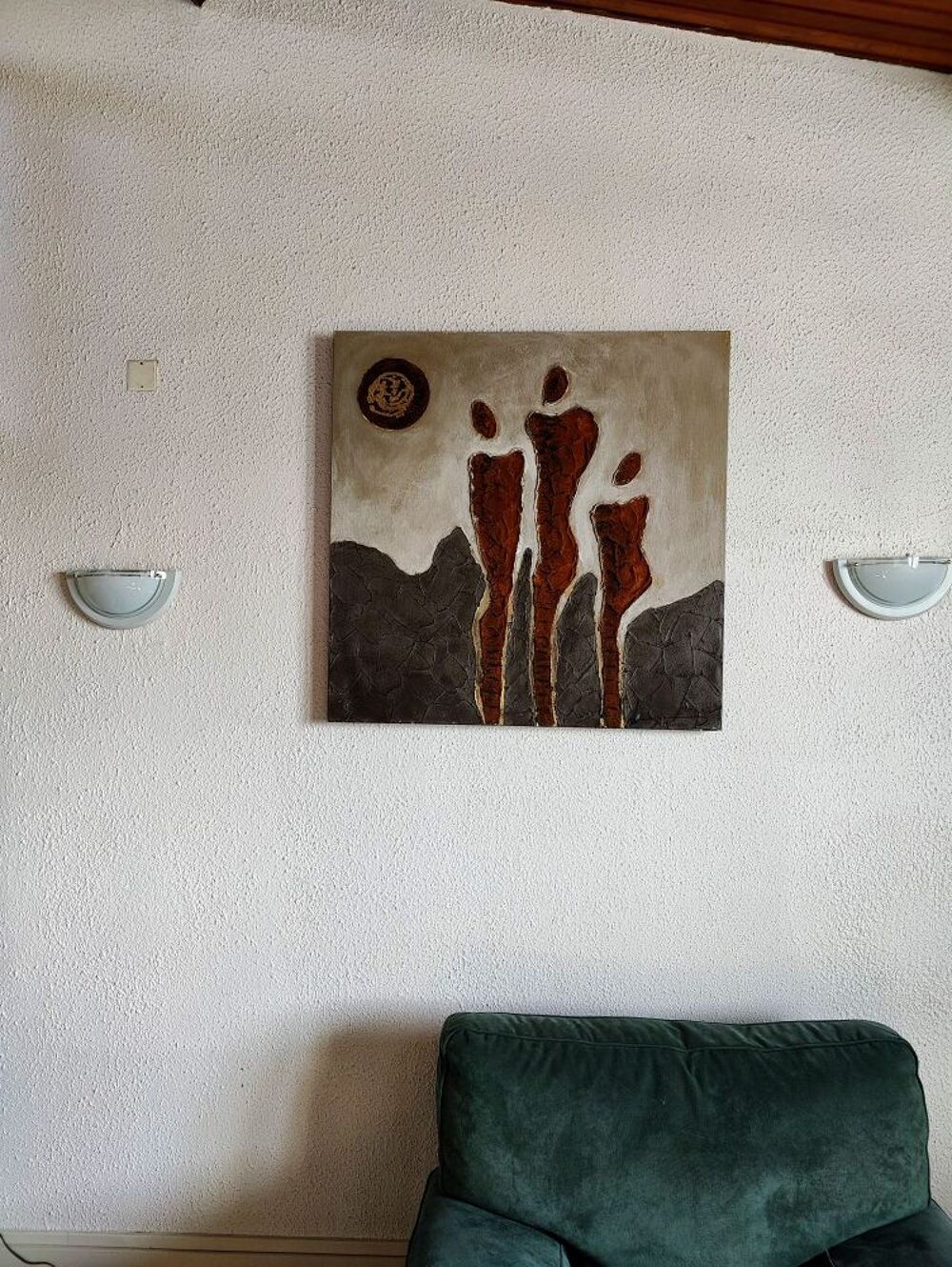 tableau 3 bougies Décoration