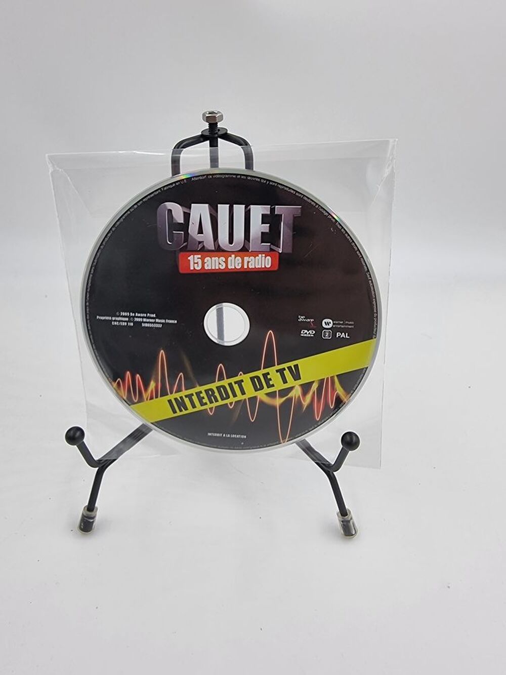 Film DVD Cauet : 15 Ans de Radio (Interdit de TV) sans boite DVD et blu-ray