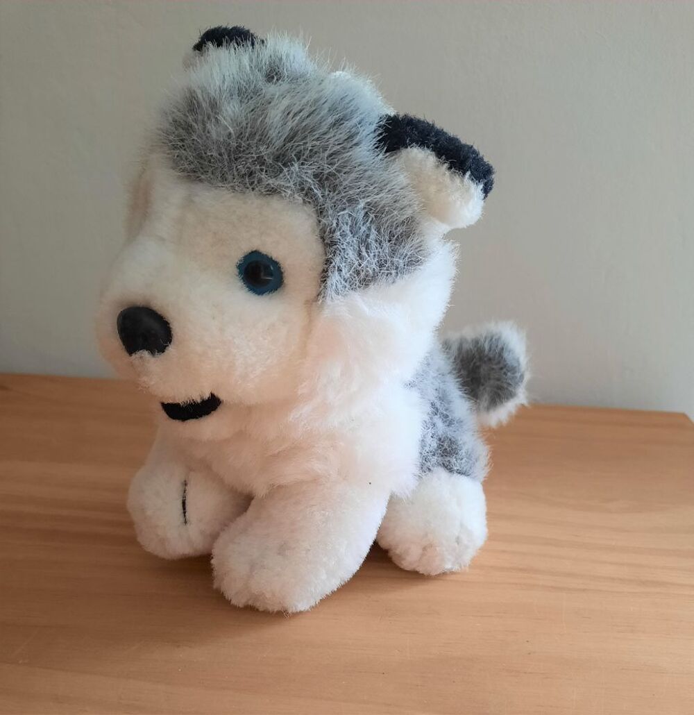 Peluche chien race dalmatien ou husky - Hauteur 14m Jeux / jouets