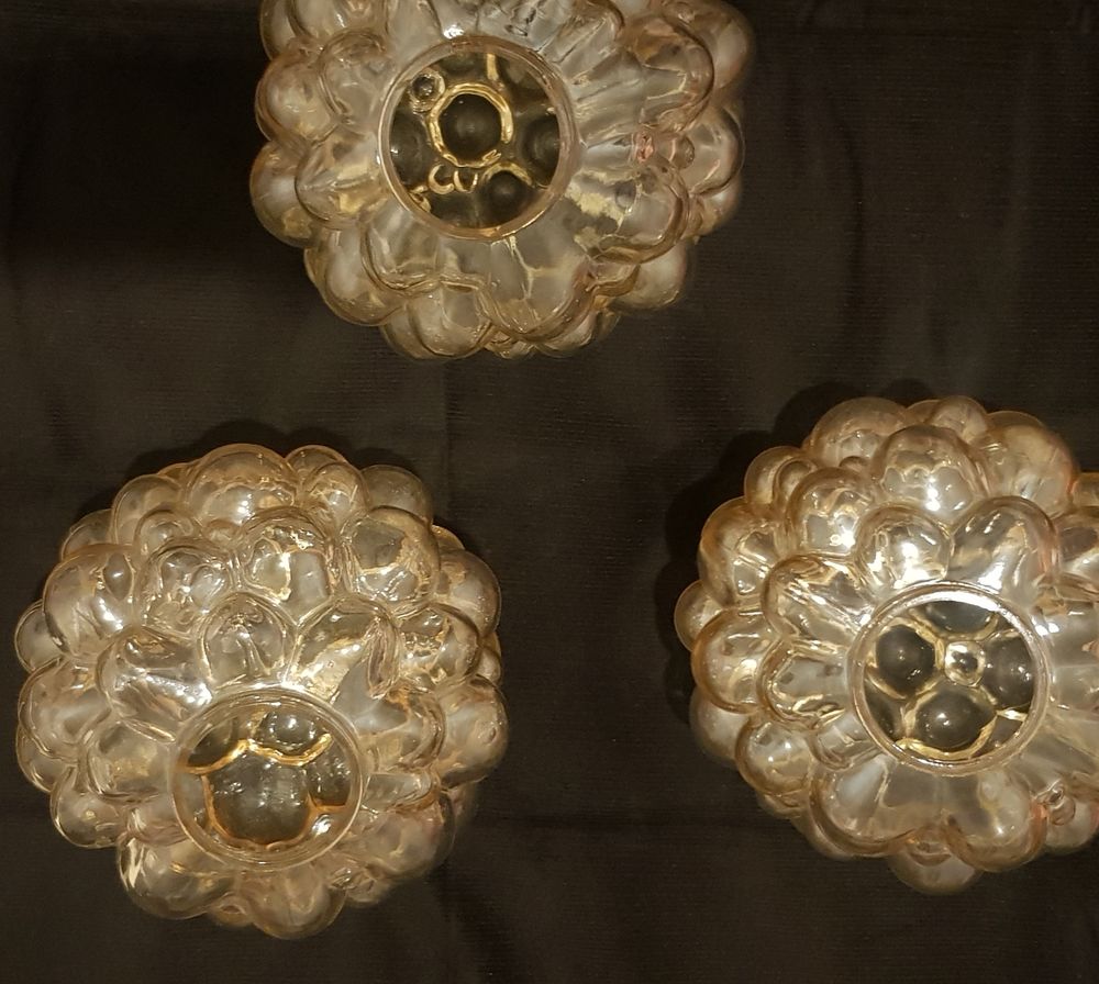 lustre A BUBBLE en suspentions de HELENA TYNELL 1960 