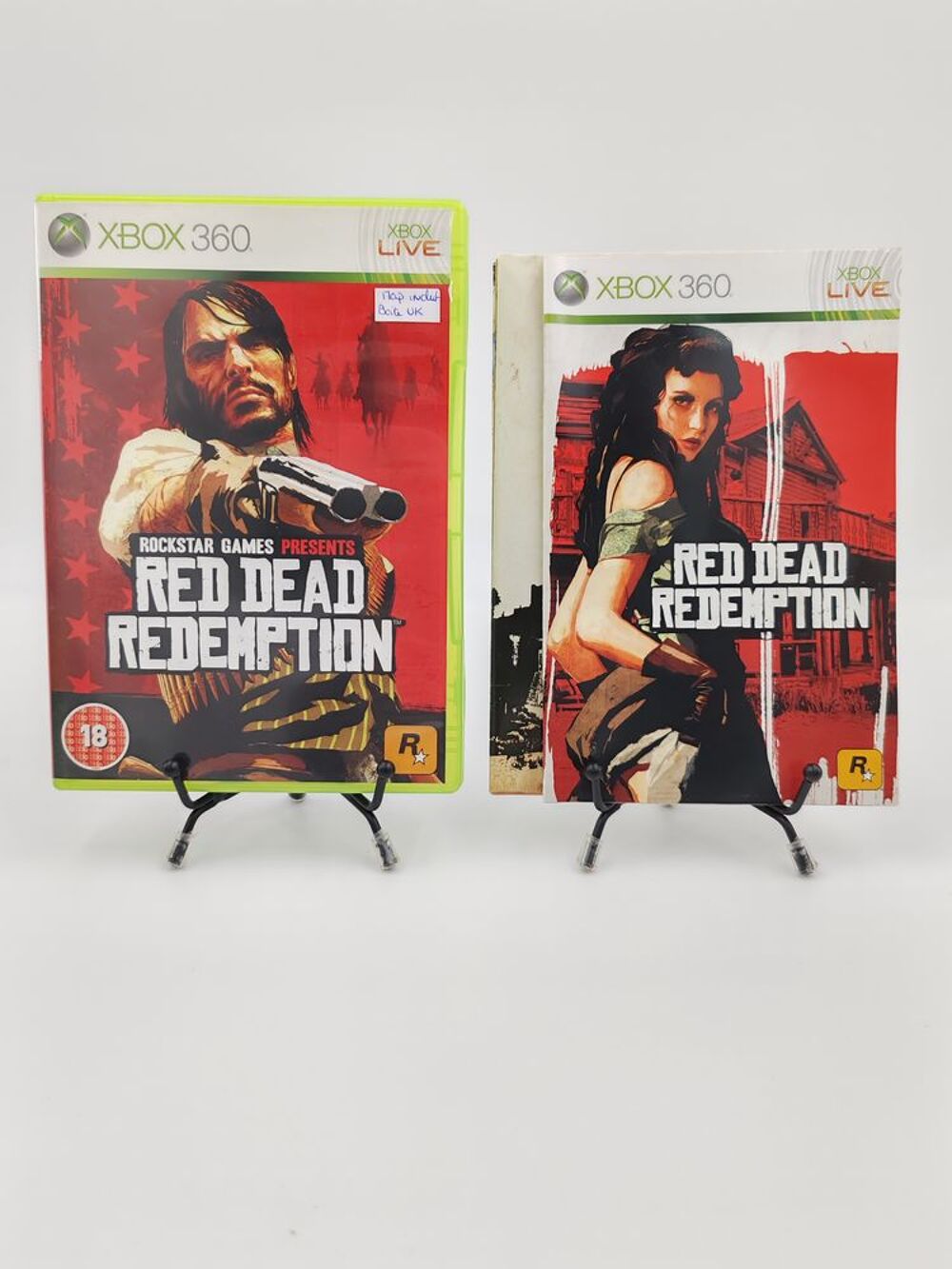 Jeu Xbox 360 Red Dead Redemption en boite, complet Consoles et jeux vidos
