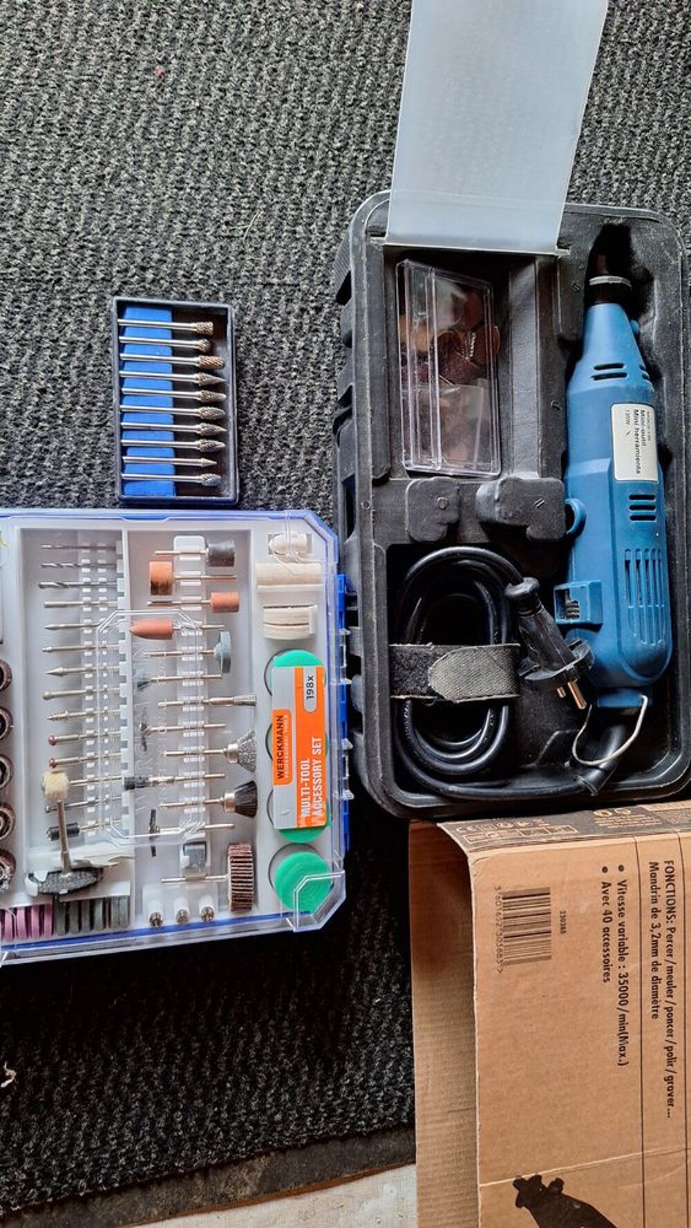 Coffret perceuse mini outil + accessoires Bricolage