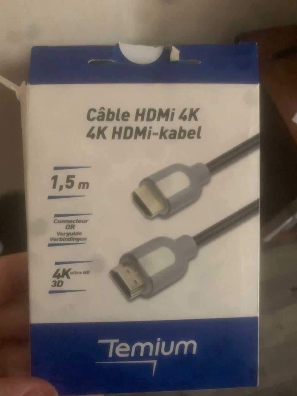 c&acirc;ble HDMI 4k Audio et hifi