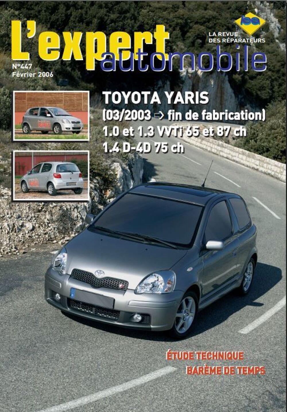 Manuels de r&eacute;paration Toyota Yaris 