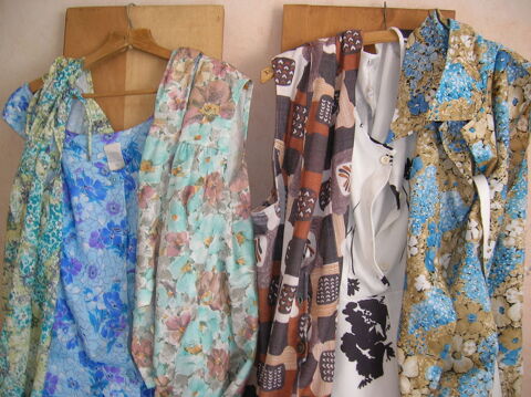 9 robes grandes tailles polyester Reims (51)