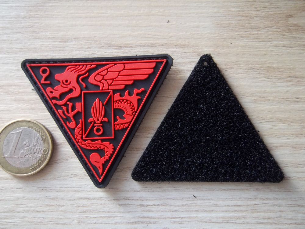 &eacute;cusson PVC 2e r&eacute;giment &eacute;tranger de parachutistes insigne 