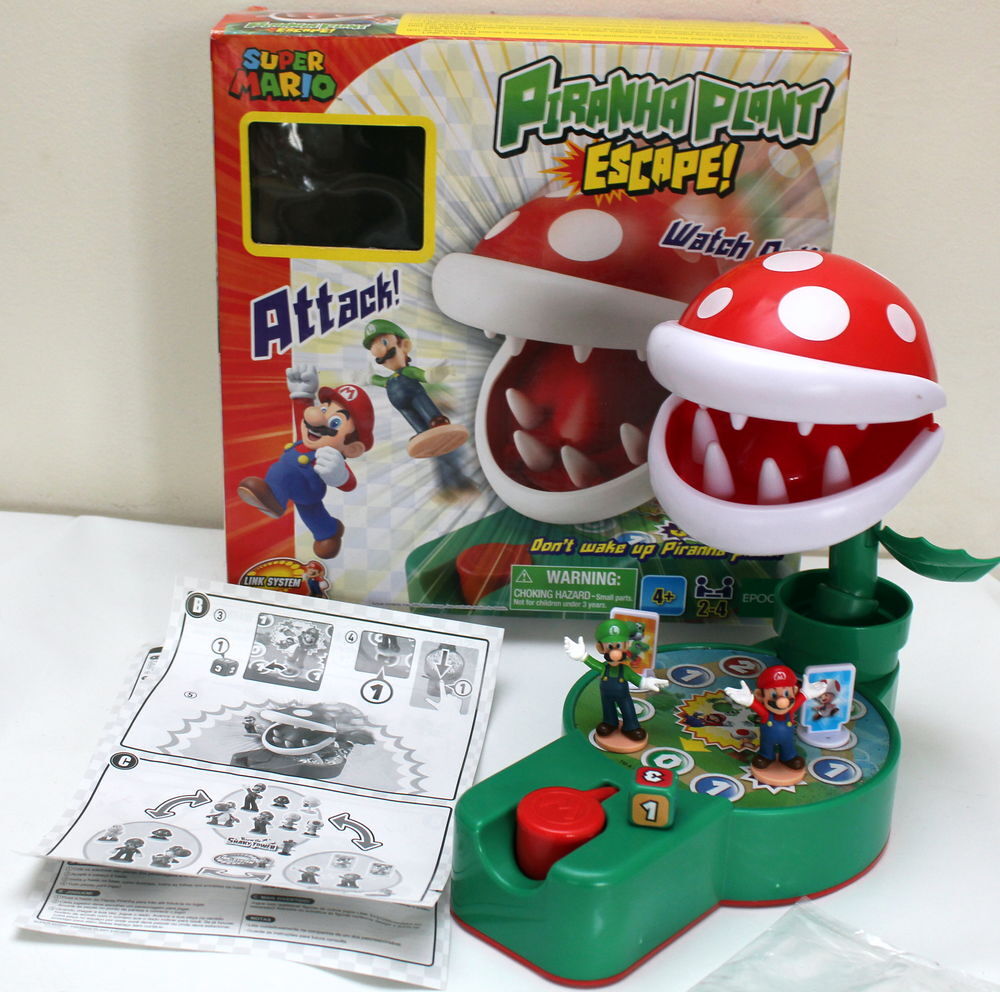 EPOCH - Jeu de soci&eacute;t&eacute; SUPER MARIO Piranha Plant Escape Jeux / jouets