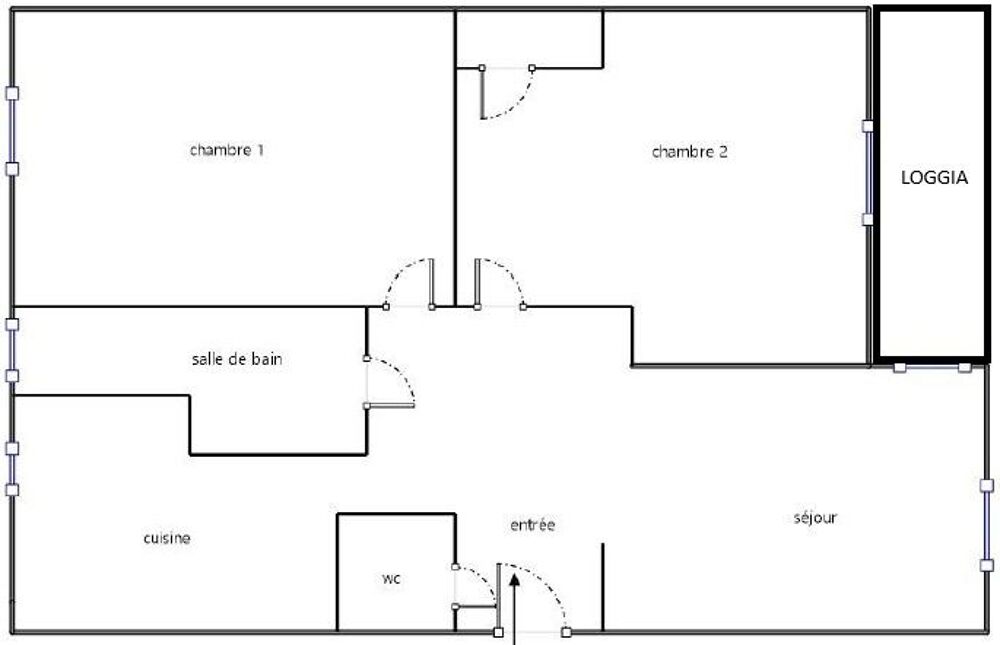Location Appartement Appartement Métro Cuire - 54m2 Caluire-et-cuire