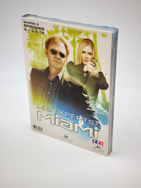 Coffret DVD Les Experts : Miami Saison 5 �pisodes 5.1 � 5.12 5 Vulbens (74)