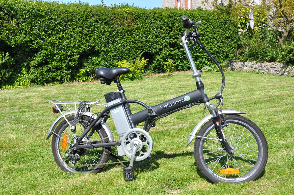 velo &eacute;lectrique pliant "v&eacute;loscoot PLIOS SAP 2 Vélos