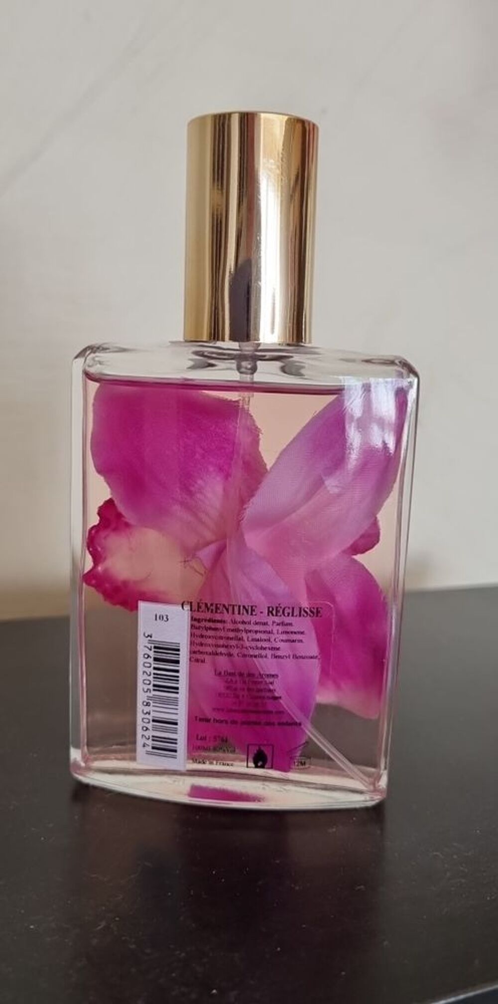 Eau de parfum 100 ml Bijoux et montres
