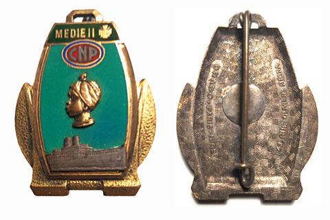 PAQUEBOT : Insigne de la COMPAGNIE de NAVIGATION PAQUET 30 Dijon (21)