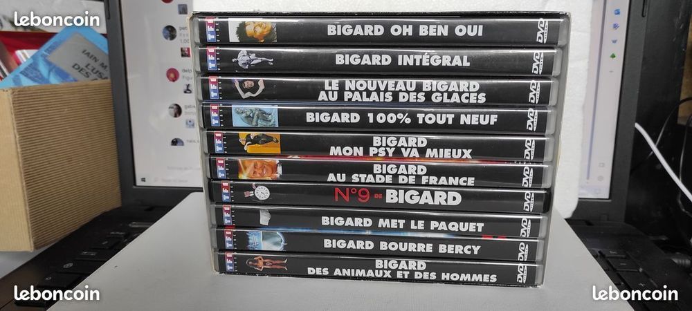 Bigard ,l integrale, 10 dvd
SPECTACLES DVD et blu-ray