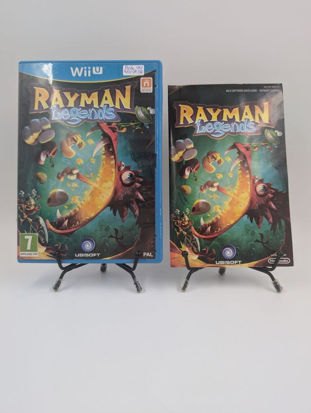 Jeu Nintendo Wii U Rayman Legends en boite, complet Consoles et jeux vidéos