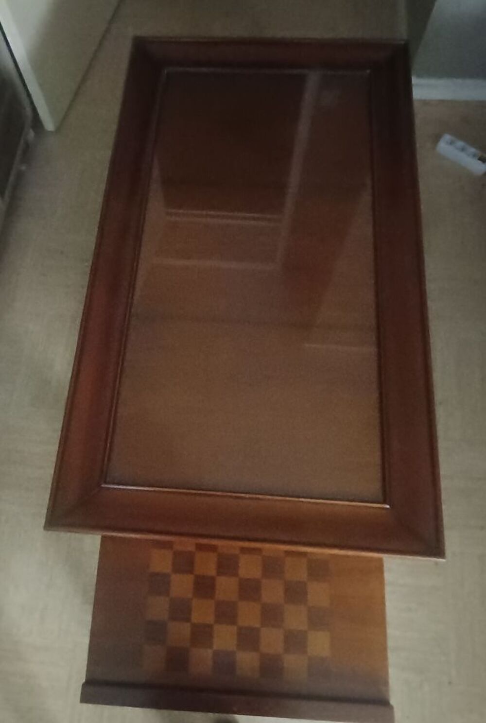 Table basse bois cerisier, maison du monde Meubles
