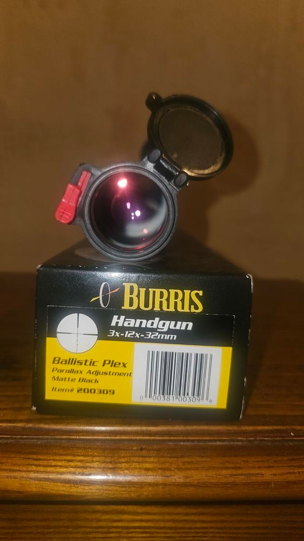 Lunette burris scout 3x-12x-32mm Sports