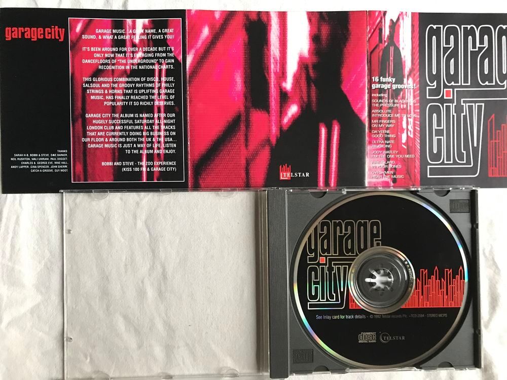 CD Garage City - Compilation CD et vinyles