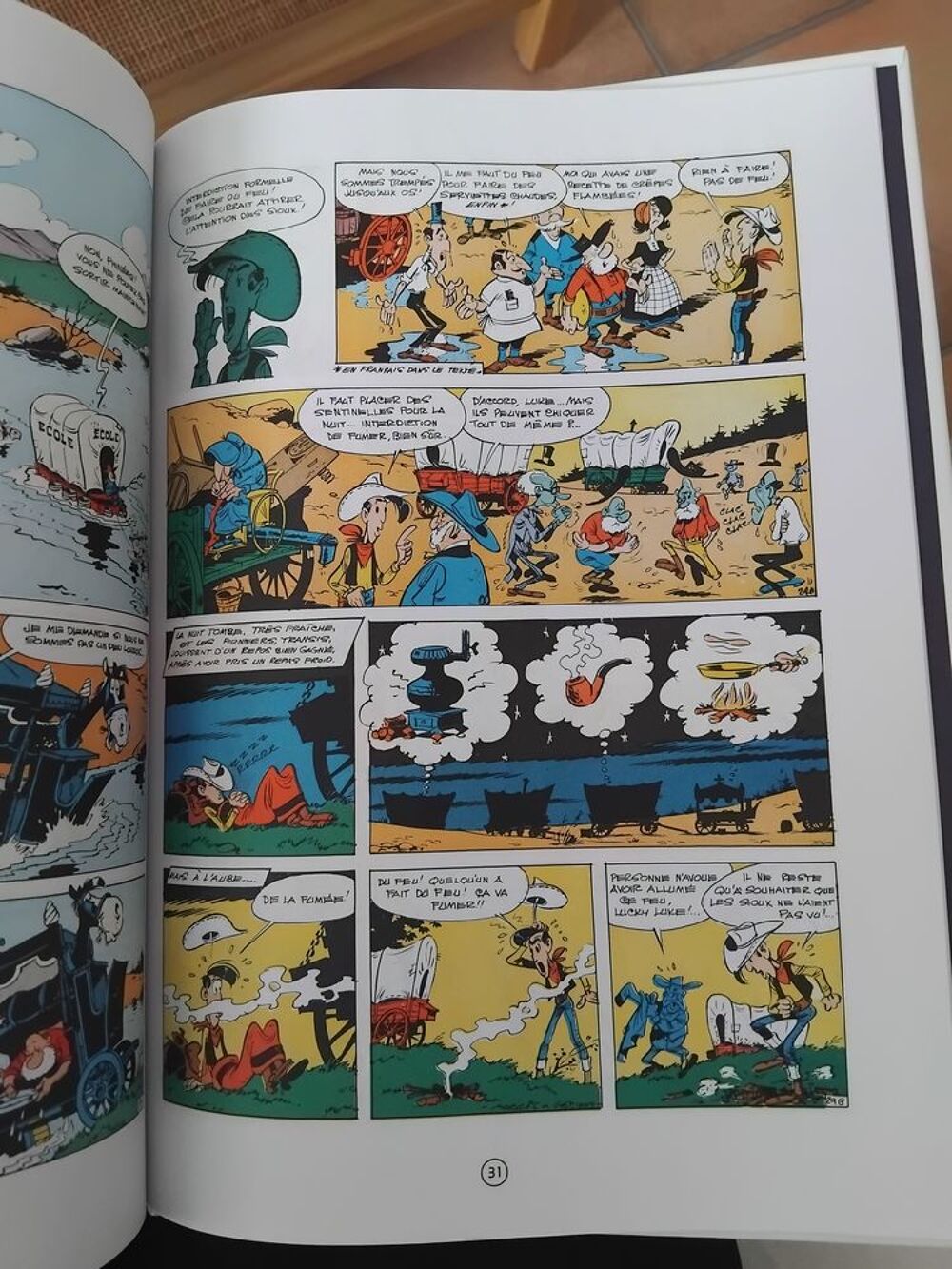 Lot de 8 albums de la s&eacute;rie LUCKY LUKE Livres et BD