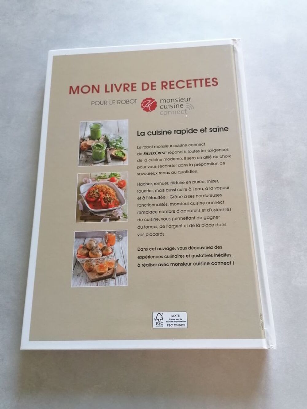 Livre recettes Monsieur Cuisine Connect Livres et BD