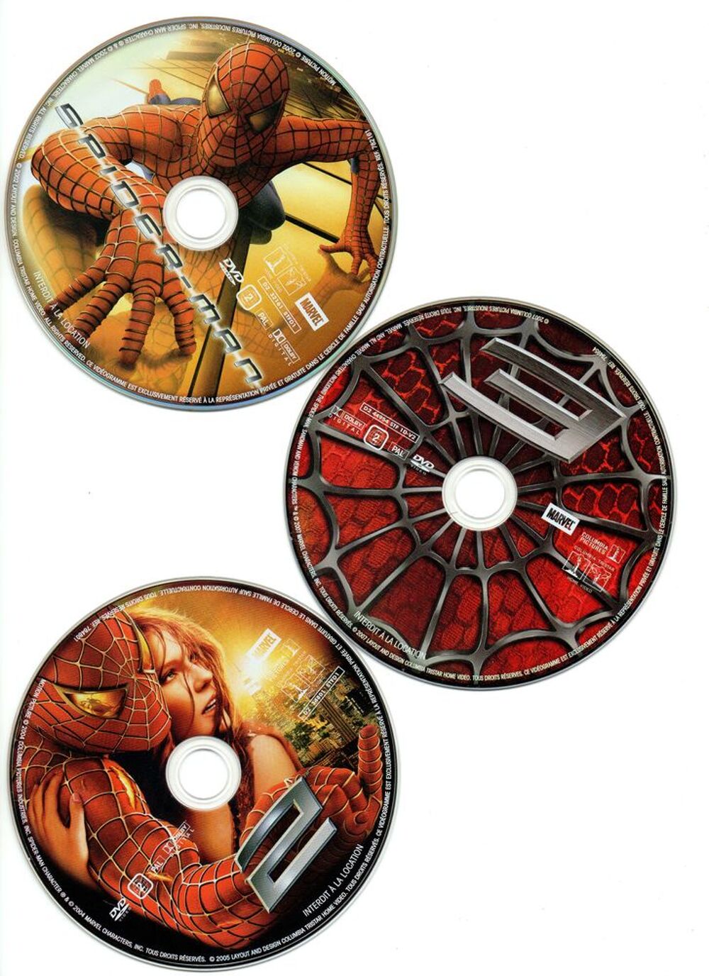 Spider-Man - Coffret 3 DVD Trilogie DVD et blu-ray